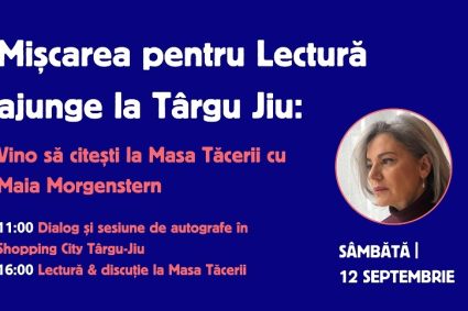 Lectură în jurul „Mesei Tăcerii”, alături de Maia Morgenstern